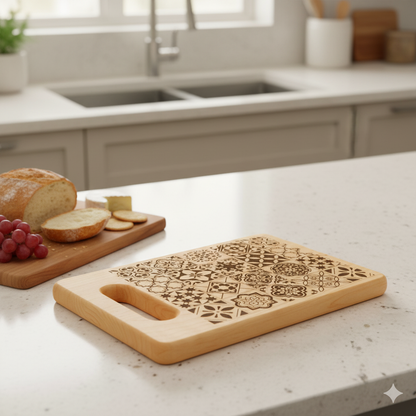 Engraved Wooden Cutting Board (4 Variations)