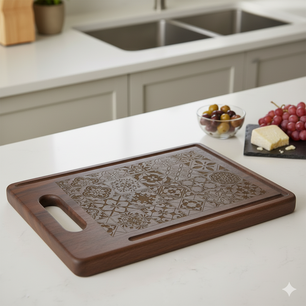 Engraved Wooden Cutting Board (4 Variations)