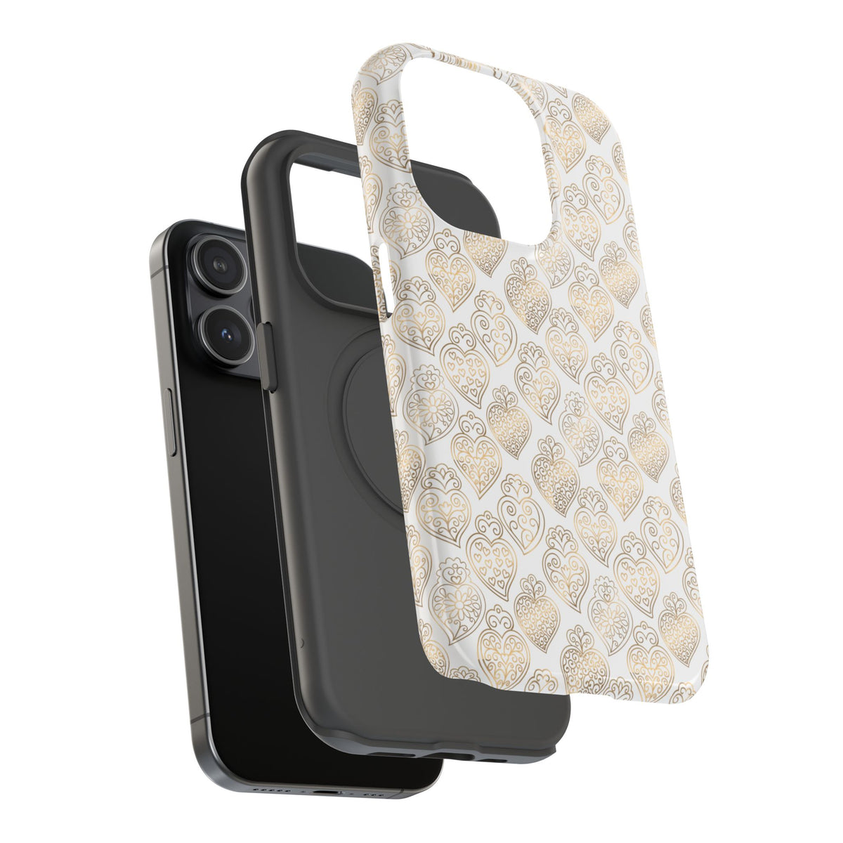 Viana Impact-Resistant Phone Case (White)