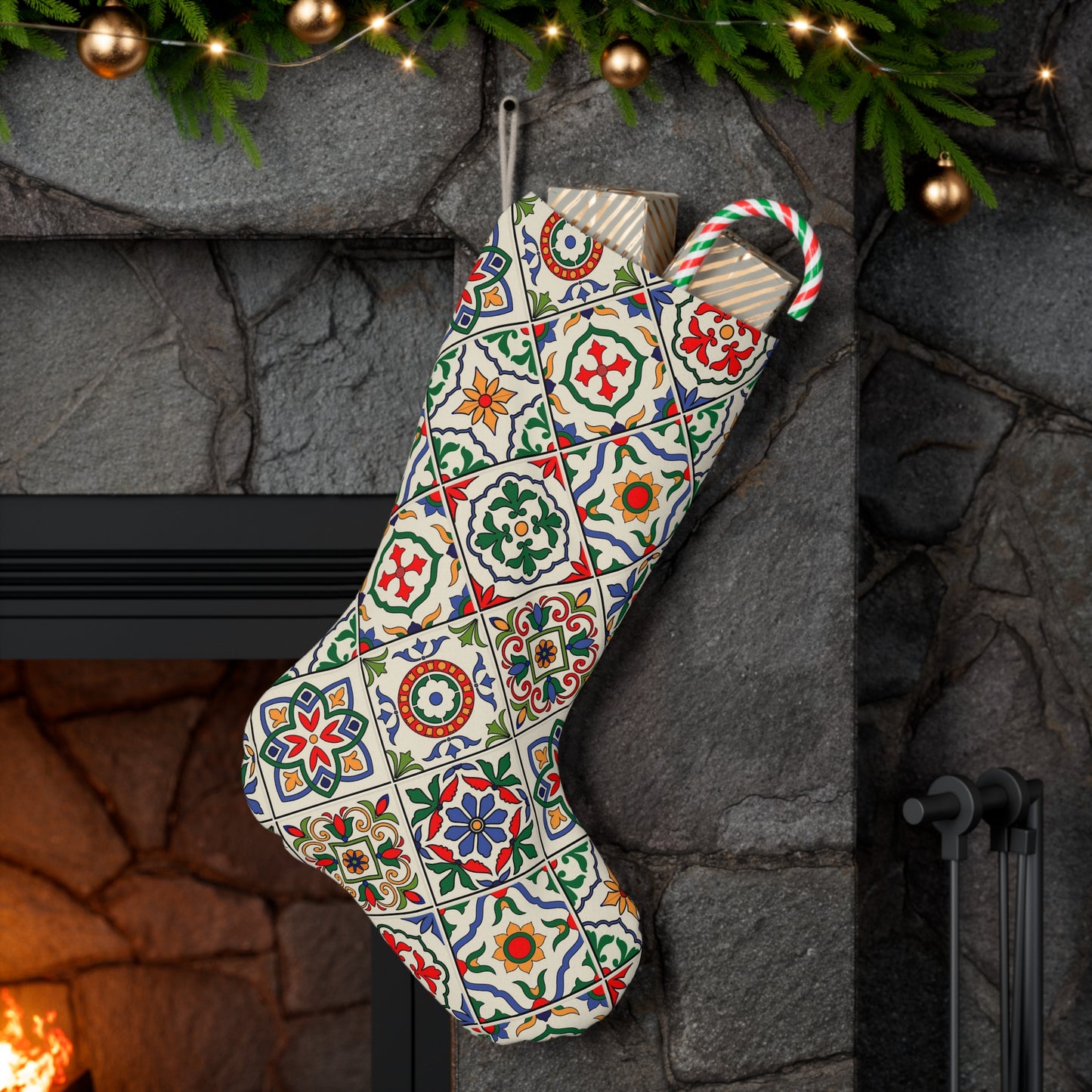 Natal Santa Stocking