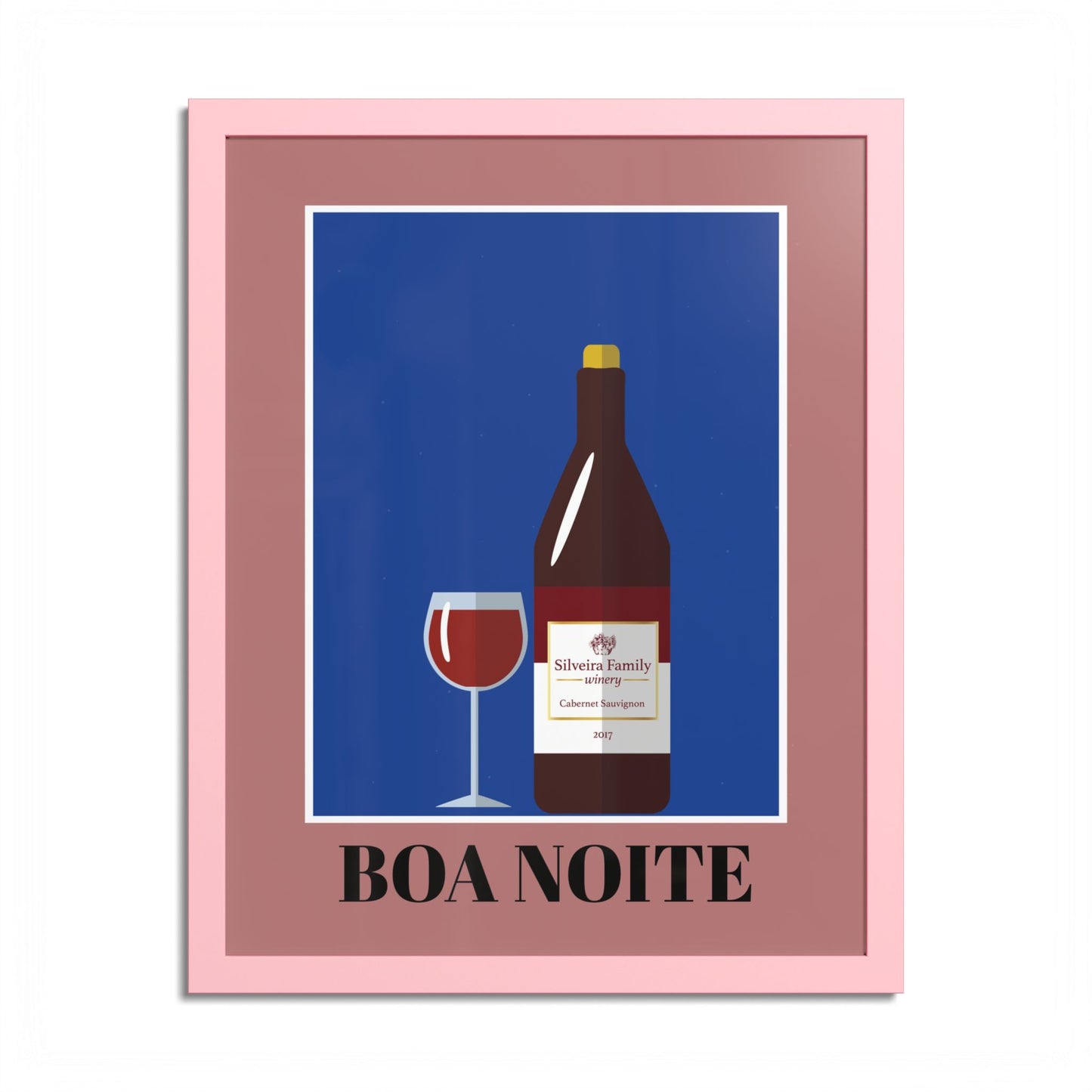 Boa Noite Framed Poster