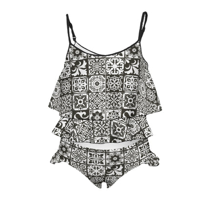 Preto Kid's Swimsuit