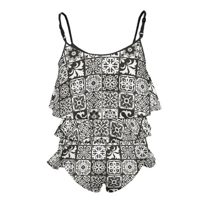 Preto Kid's Swimsuit