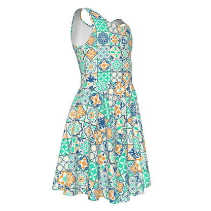 Verdinho Kid's Sleeveless Vest Dress