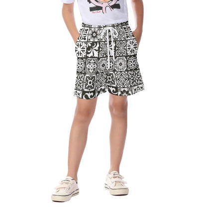 Preto Kid's Beach Shorts