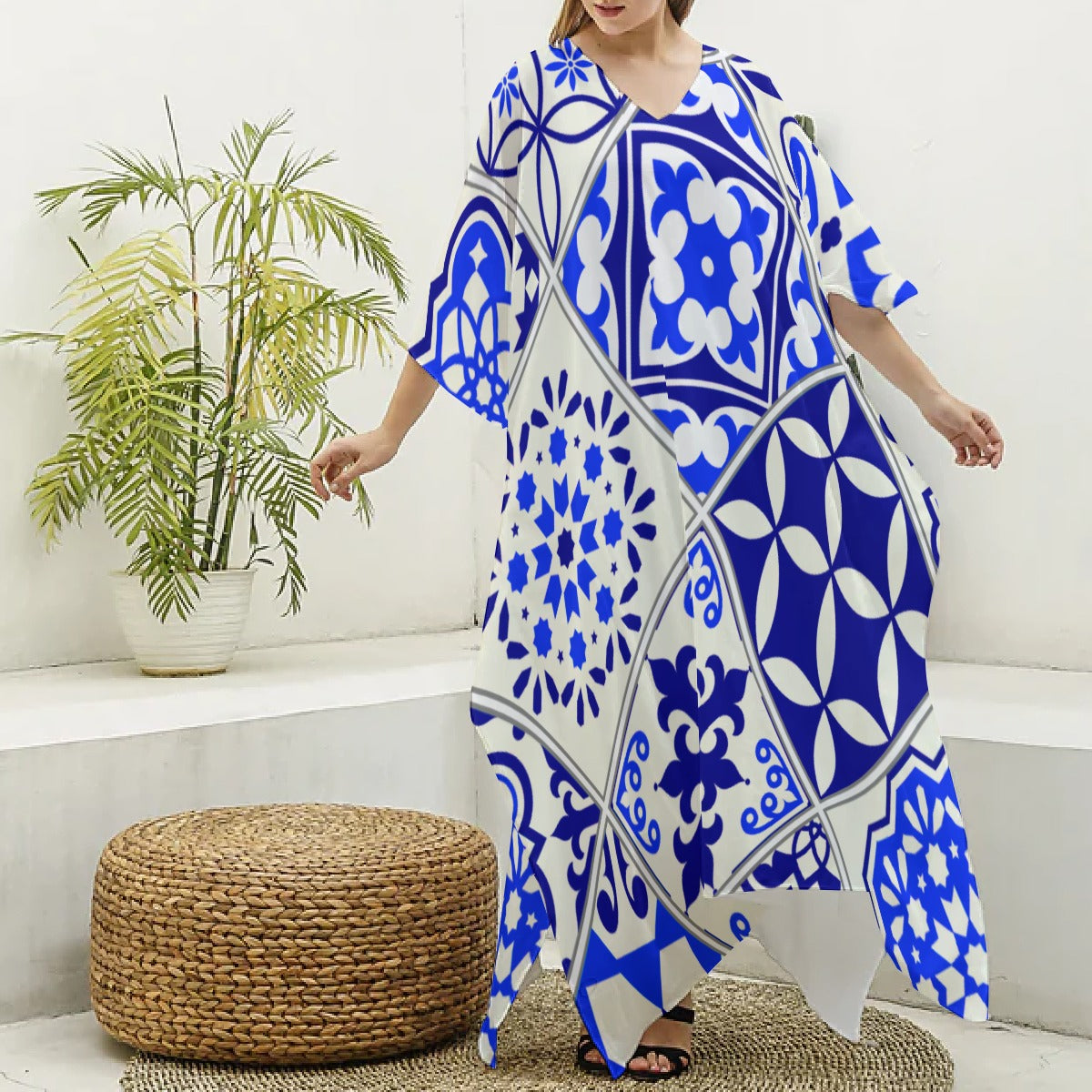 Azul Women's Kaftan Dress