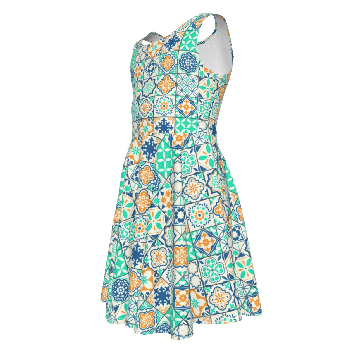 Verdinho Kid's Sleeveless Vest Dress