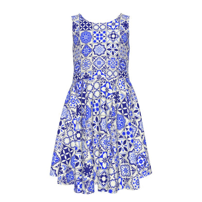 Azul Kid's Sleeveless Vest Dress