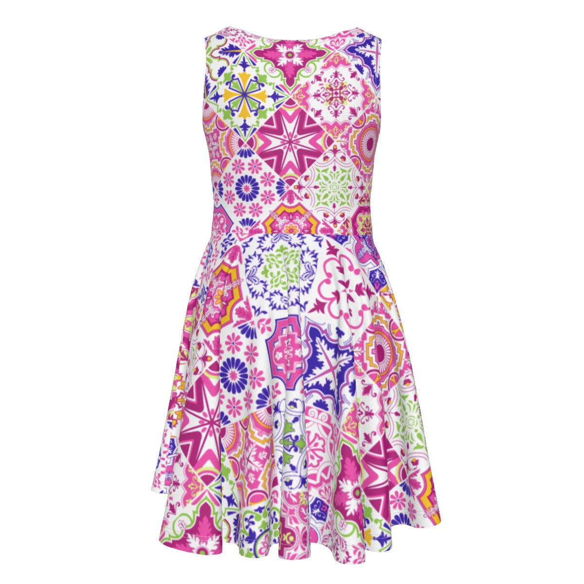 Cora Kid's Sleeveless Vest Dress