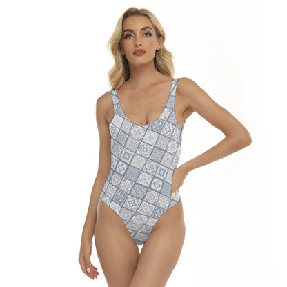 Cinzento Women's One-piece Swimsuit