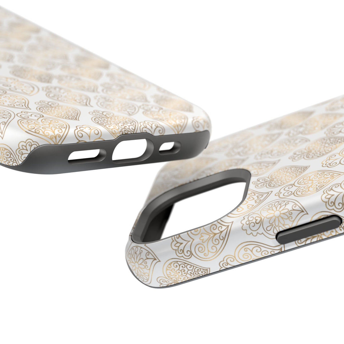 Viana Impact-Resistant Phone Case (White)