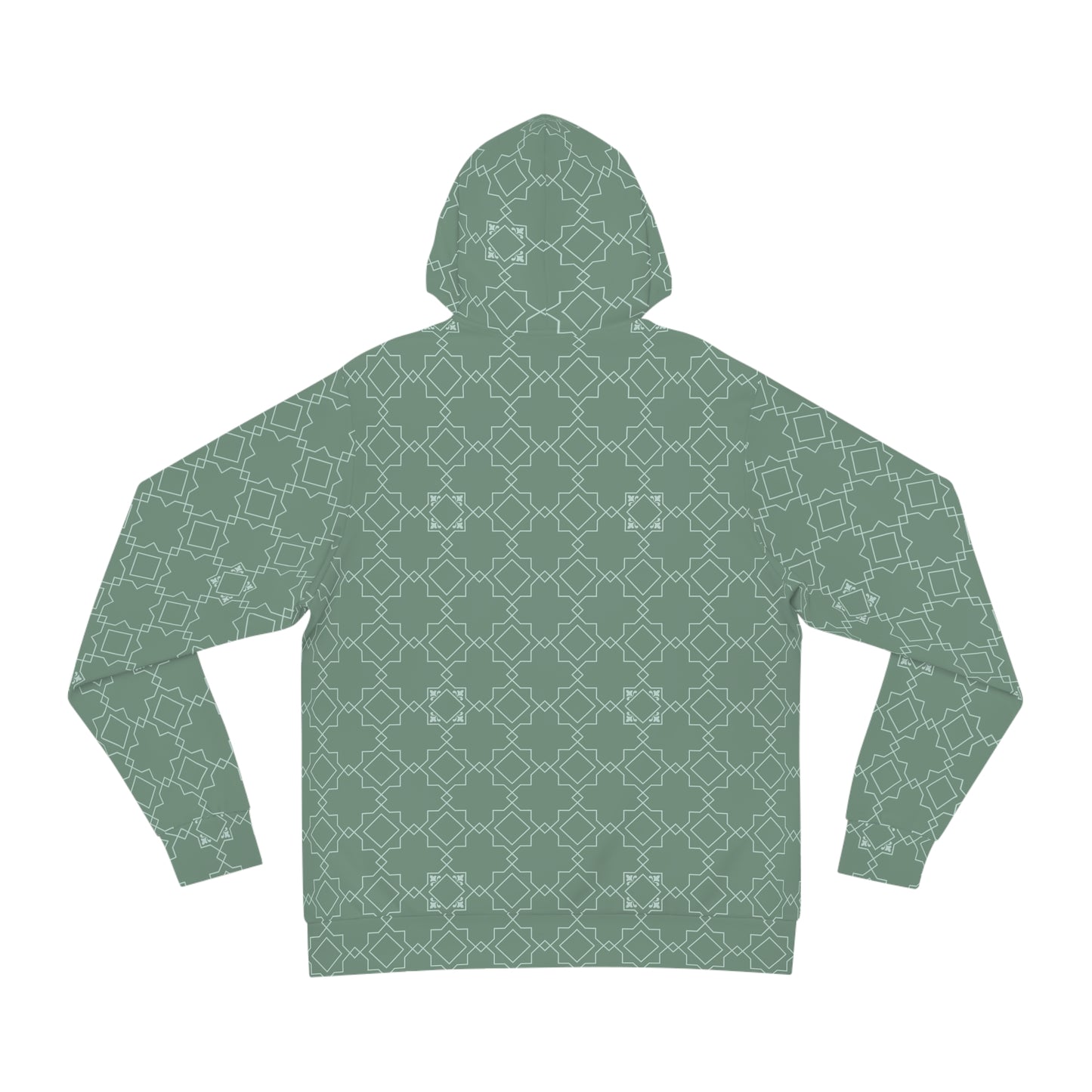 Azulejo (Green) Women's Fashion Hoodie