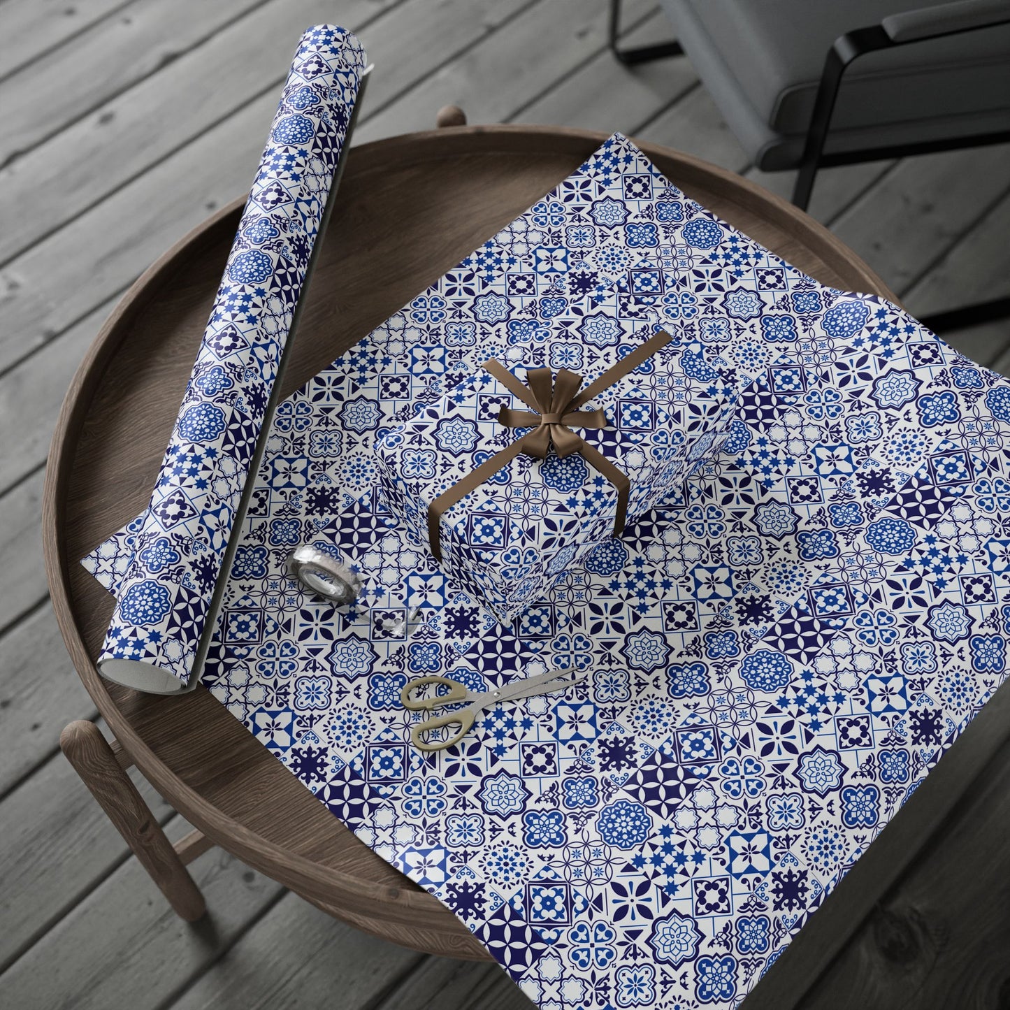 Azul Wrapping Paper