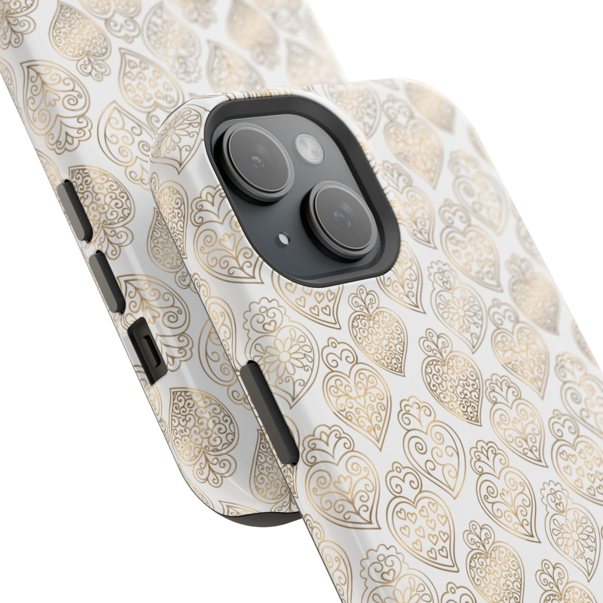 Viana Impact-Resistant Phone Case (White)