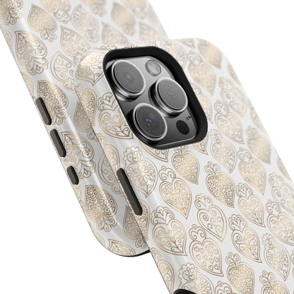Viana Impact-Resistant Phone Case (White)