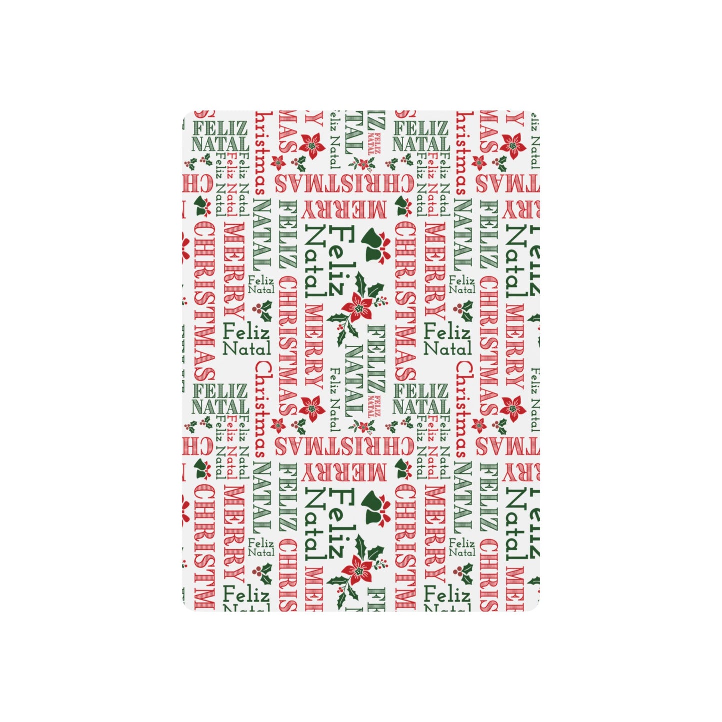 Feliz Natal / Merry Christmas Playing Cards — Festive Holiday Card Deck