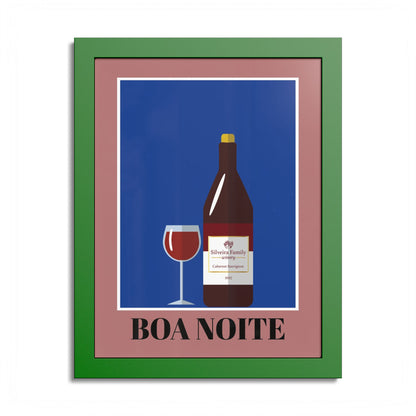 Boa Noite Framed Poster