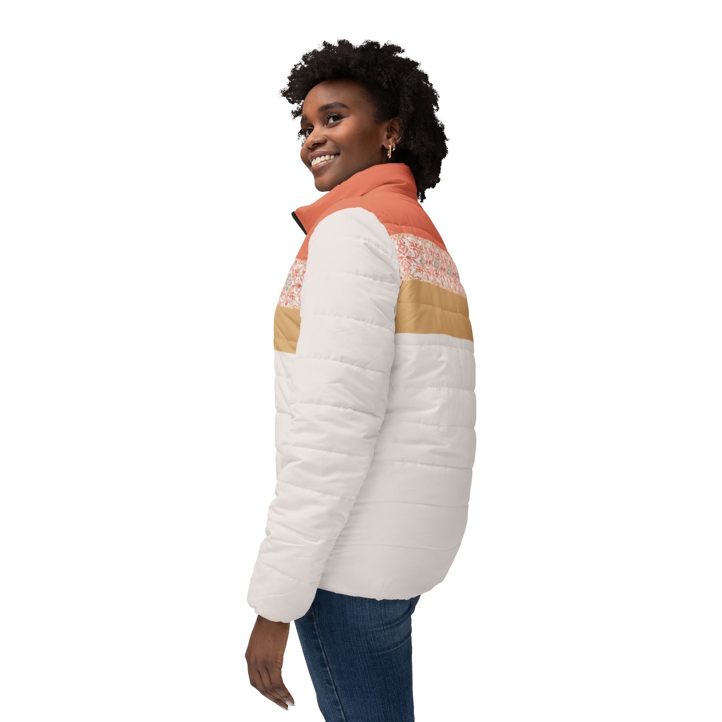 Coral Women’s Puffer Jacket