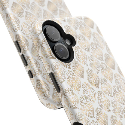 Viana Impact-Resistant Phone Case (White)