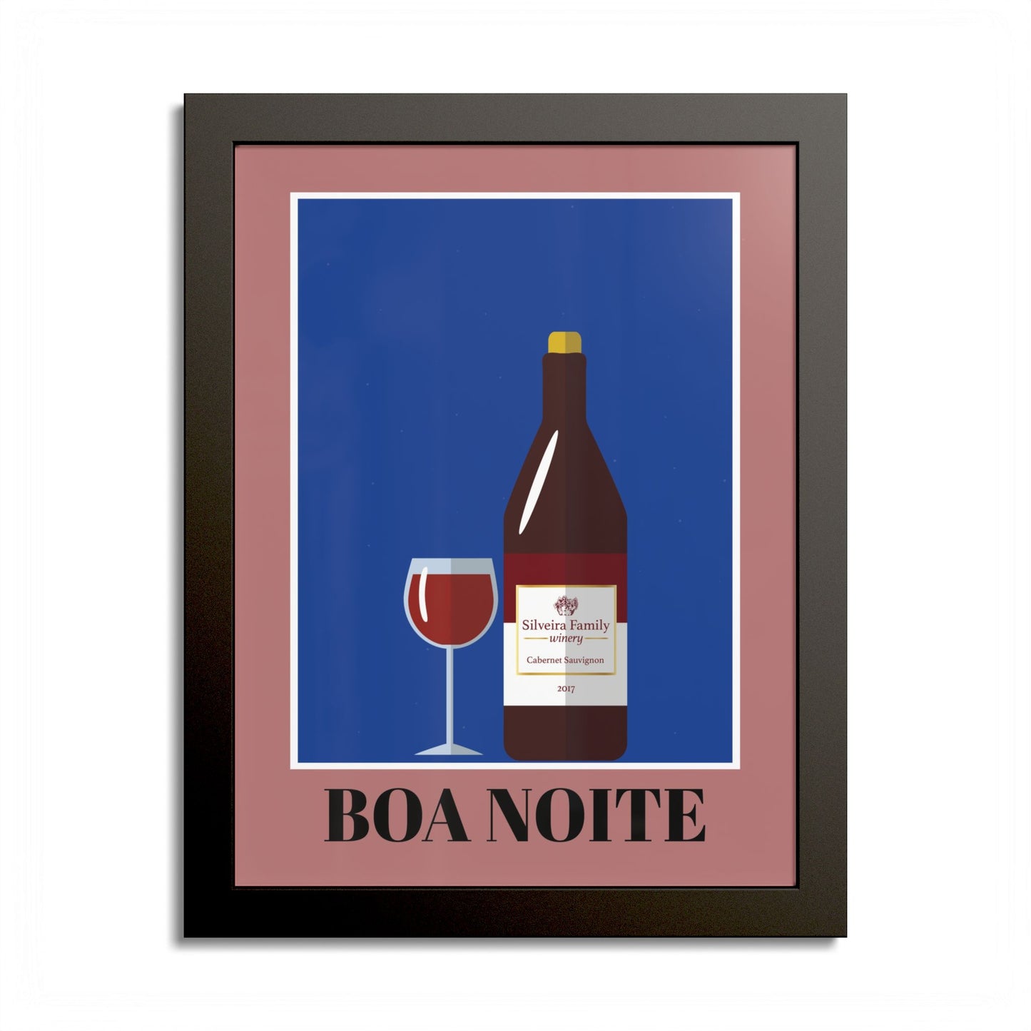 Boa Noite Framed Poster