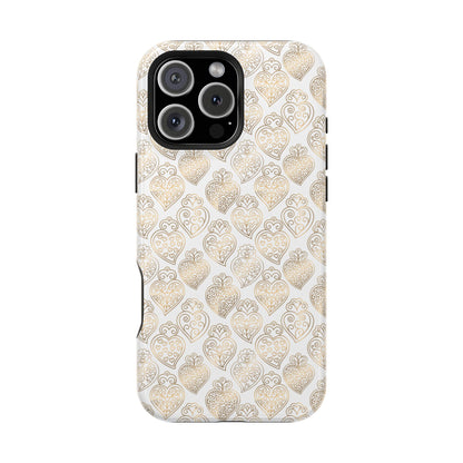 Viana Impact-Resistant Phone Case (White)