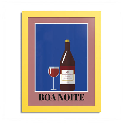 Boa Noite Framed Poster