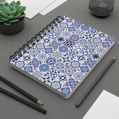 Azul Spiral Bound Journal - Lined Pages