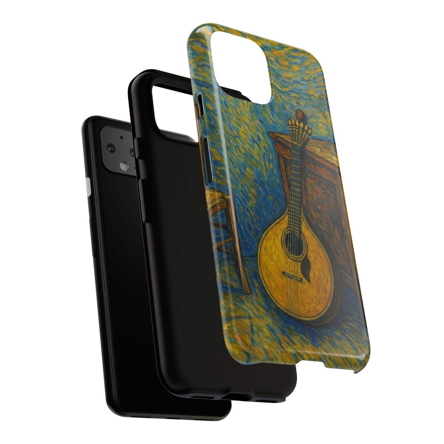 Guitarra de Luz Phone Case