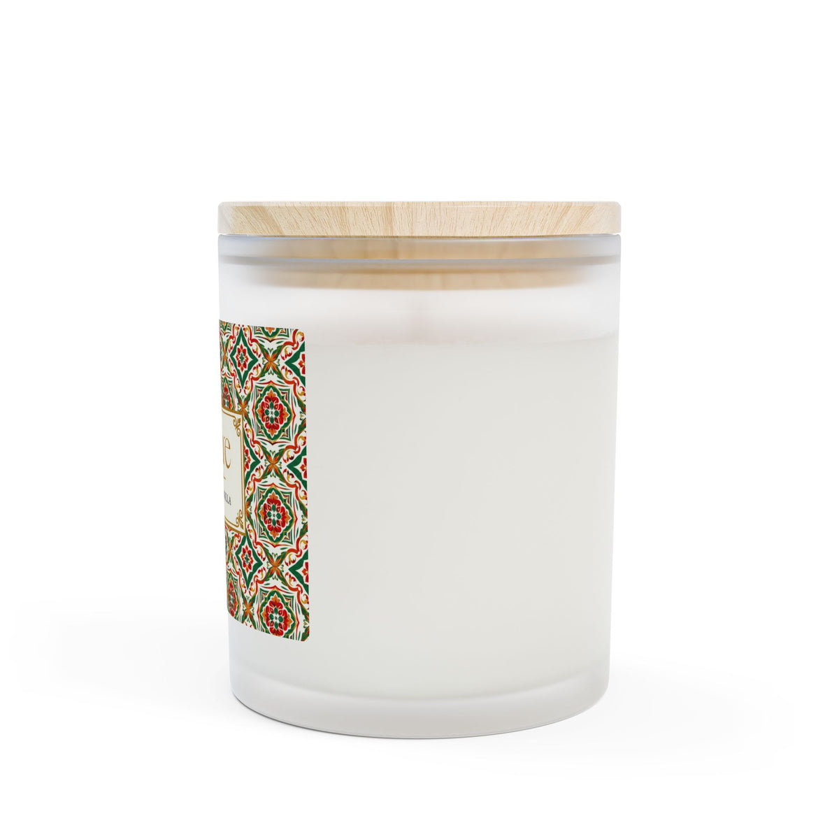 Noel Frosted Glass Candle