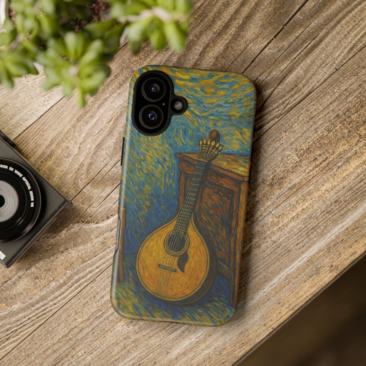 Guitarra de Luz Phone Case