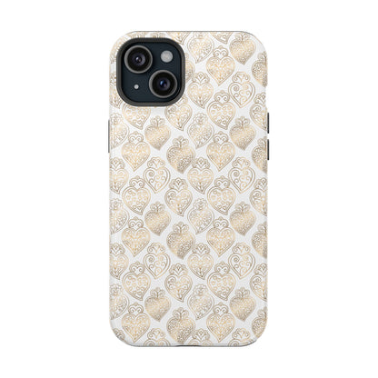 Viana Impact-Resistant Phone Case (White)