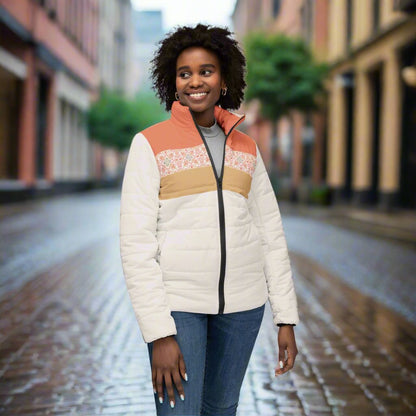 Coral Women’s Puffer Jacket