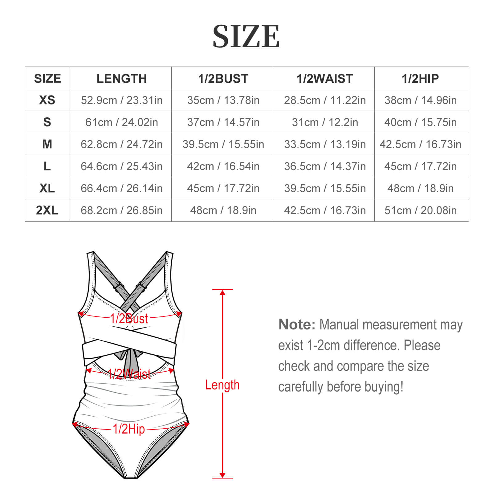Women's Cross-Back Cutout One-Piece Swimsuit
