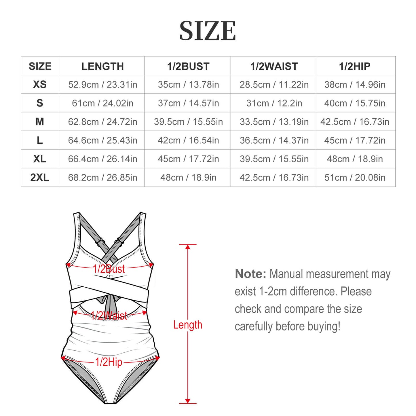 Women's Cross-Back Cutout One-Piece Swimsuit
