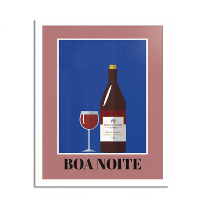 Boa Noite Framed Poster