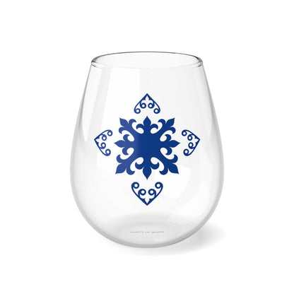 Azul Stemless Wine Glass