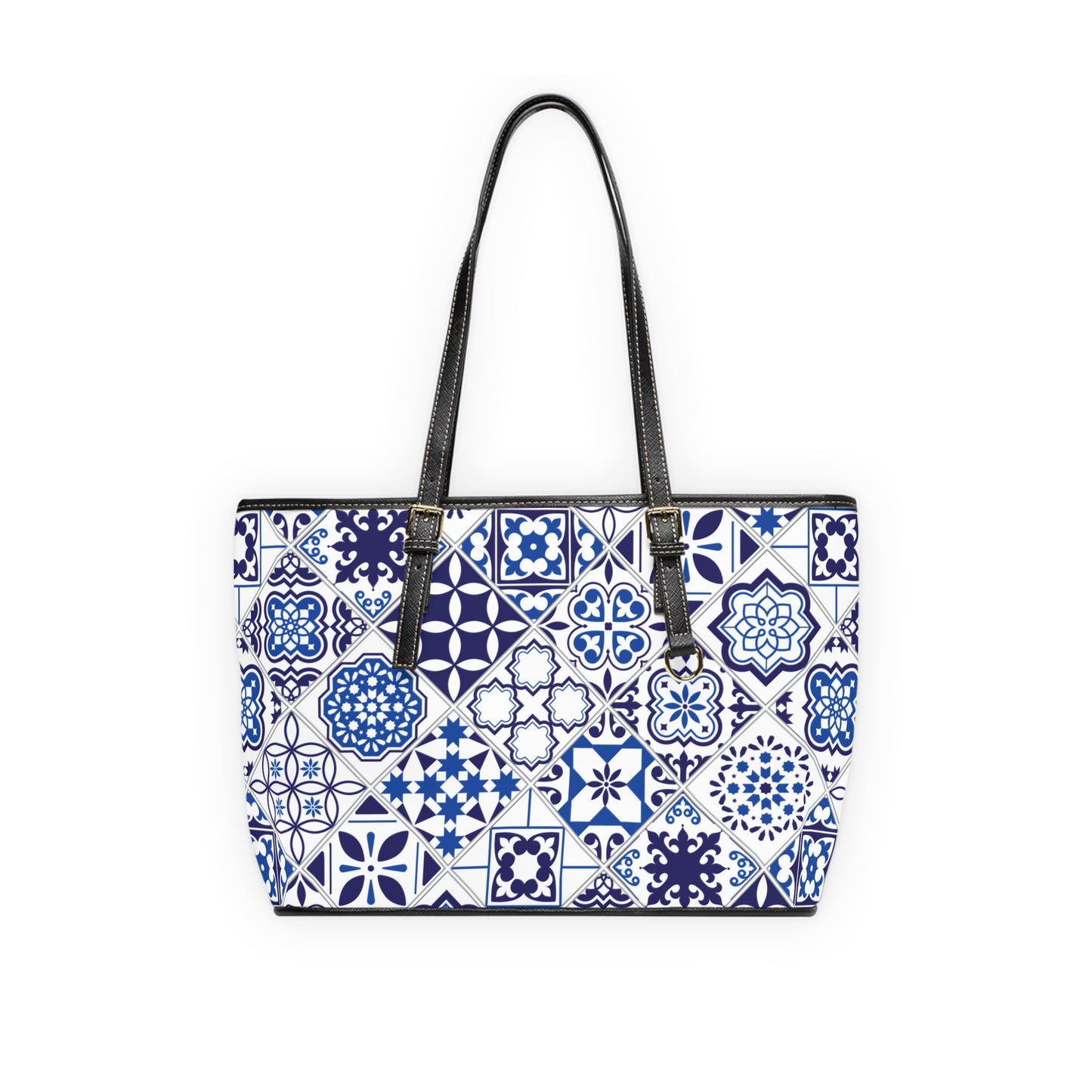 Azul Faux Leather Shoulder Bag