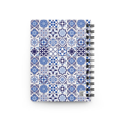 Azul Spiral Bound Journal - Lined Pages