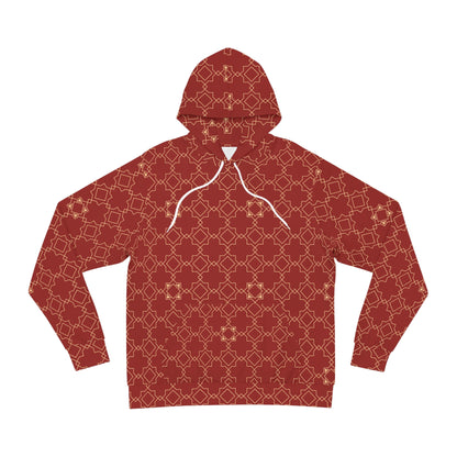 Azulejo (Red) Women's Fashion Hoodie