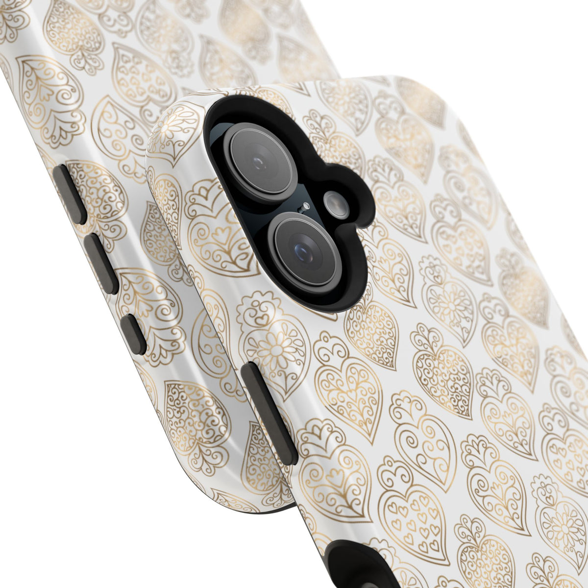 Viana Impact-Resistant Phone Case (White)