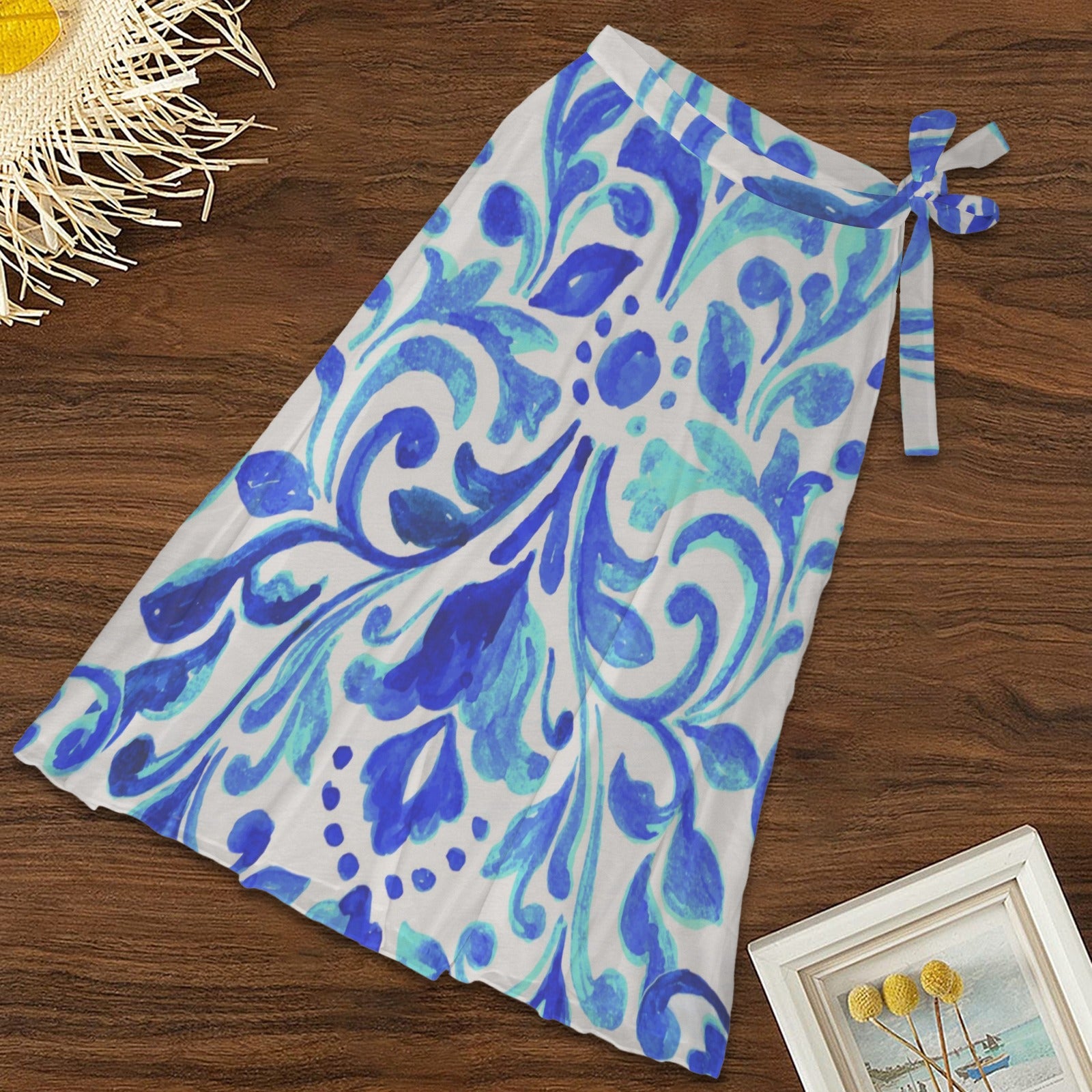 Ondas Chiffon Side Knot Cover Up
