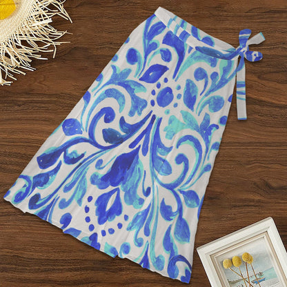 Ondas Chiffon Side Knot Cover Up