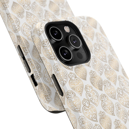 Viana Impact-Resistant Phone Case (White)