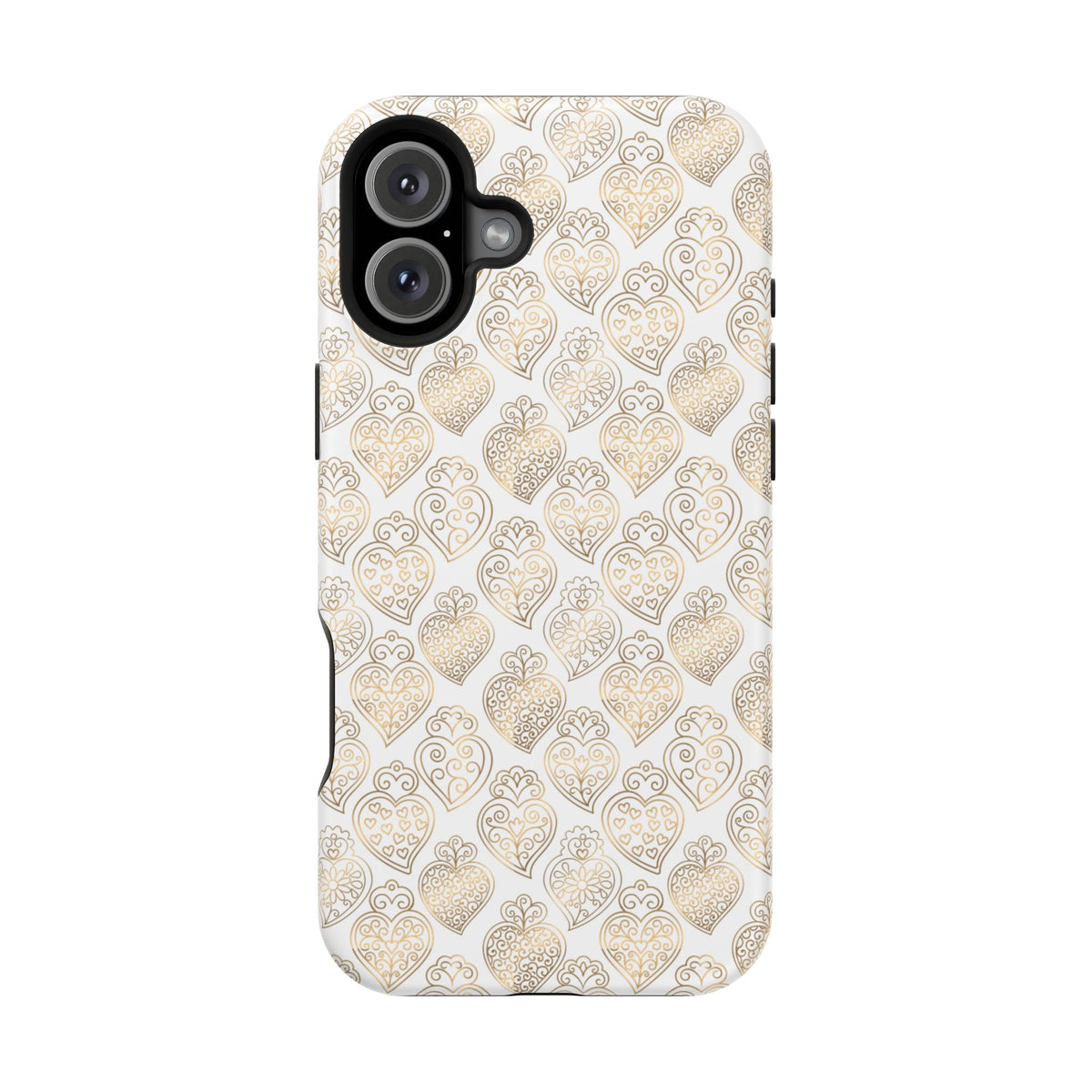 Viana Impact-Resistant Phone Case (White)