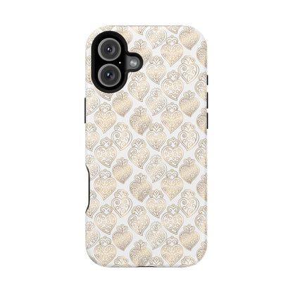 Viana Impact-Resistant Phone Case (White)