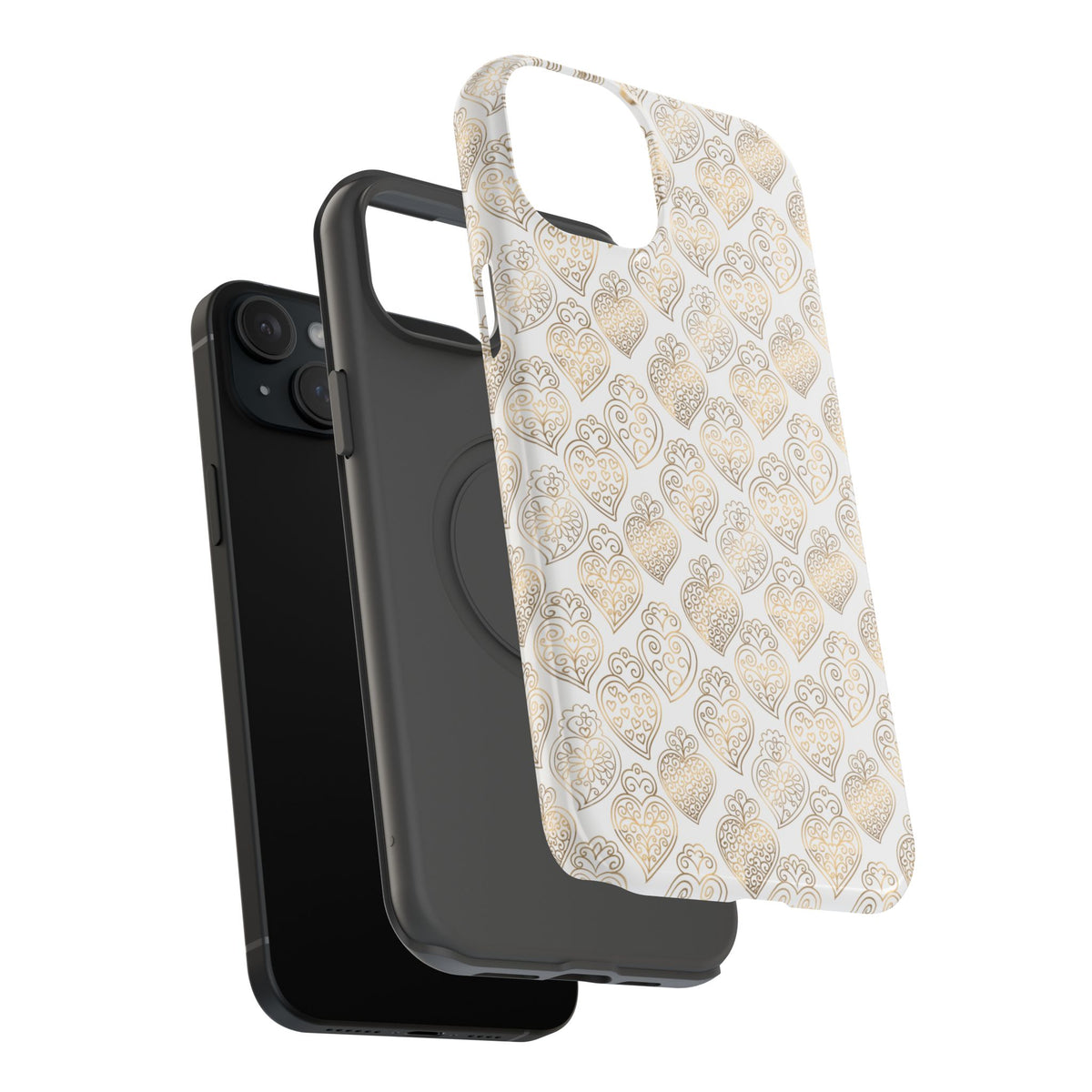 Viana Impact-Resistant Phone Case (White)