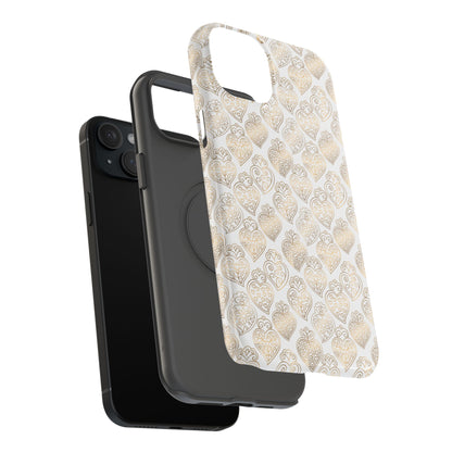 Viana Impact-Resistant Phone Case (White)