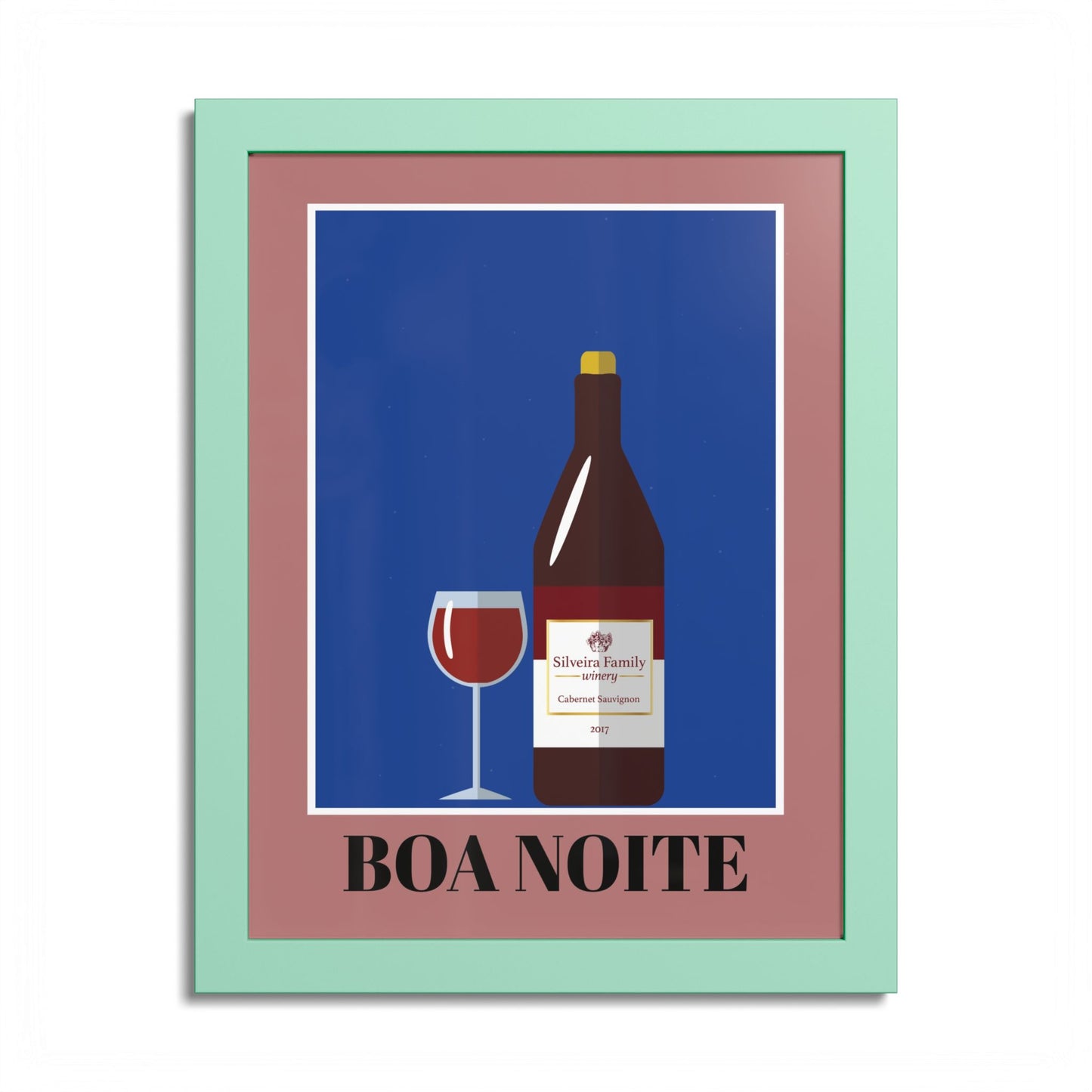 Boa Noite Framed Poster