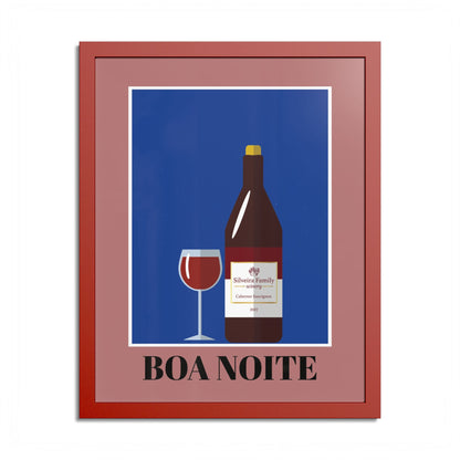 Boa Noite Framed Poster