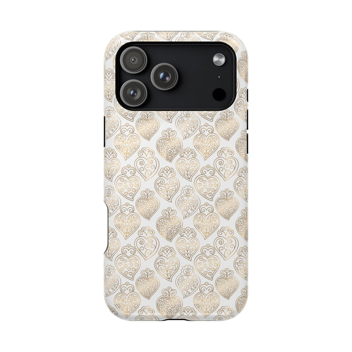 Viana Impact-Resistant Phone Case (White)
